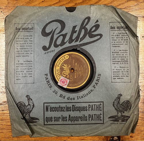 Disques pathe centre - pathe,