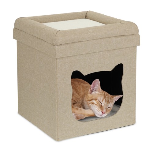 Tabouret chat avec niche - tabouret,