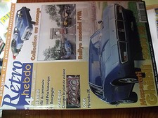 µ?a Revue Retro Hebdo n°79 Maserati Ghibli Mercedes SE Changer joint culasse