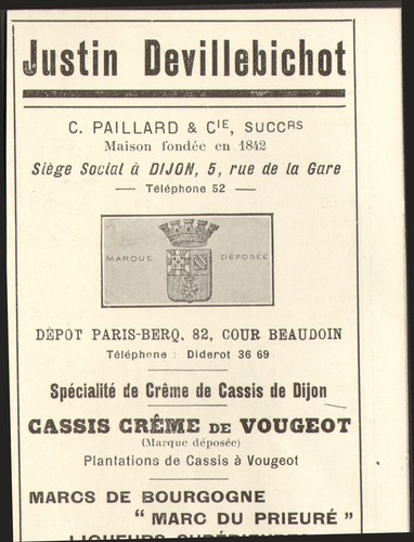 Dijon justin devillebichot - 21,