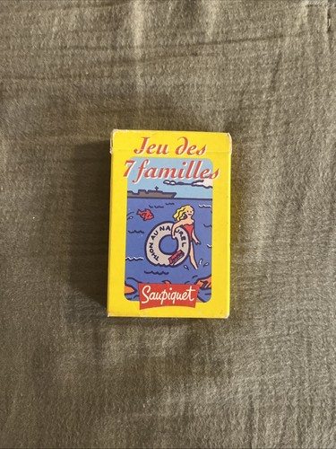 Jeu cartes familles - de, 7