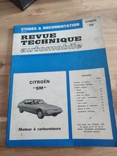 revue technique citroen SM