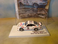 1/43  PORSCHE 911 CARRERA  RALLYE TOUR DE CORSE 1979 AIR INTER