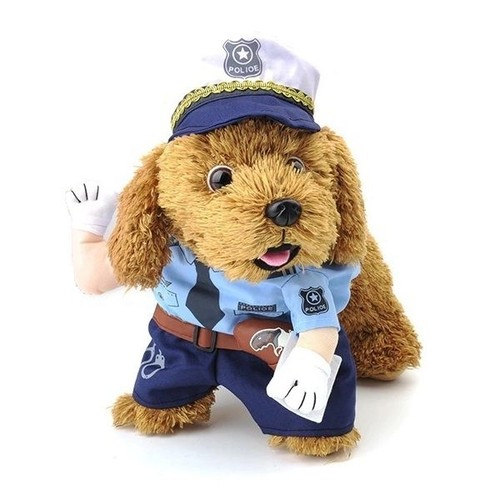 Costume chien policier chemise