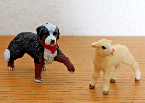 Lot schleich chiot chien - lot,