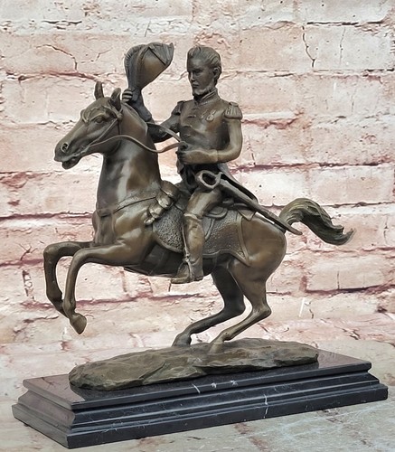 Sculpture bronze héros - sculpture, guerre