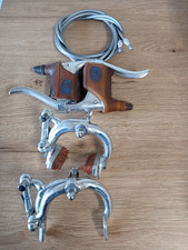 Freins à étrier universels / leviers / fils vélo de route vintage incomplet