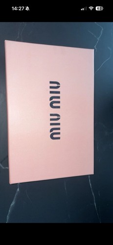 Claquette miu miu beige neuf