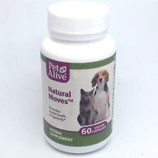 PET ALIVE NATURAL MOVES - 60 CAPSULES - 02/2026 - bien être digestion CHIEN CHAT