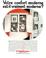 Publicité ancienne frigidaire
