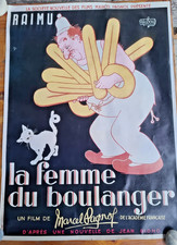 Affiche LA FEMME DU BOULANGER