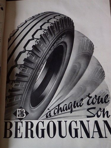Bergougnan pneu publicité - bergougnan,