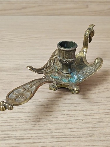 Bougeoir main ancien - bougeoir,