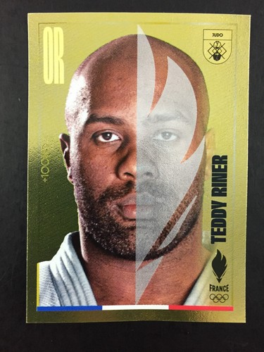 Teddy riner sticker panini - riner,