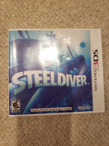 Steel diver nintendo 3ds - steel,