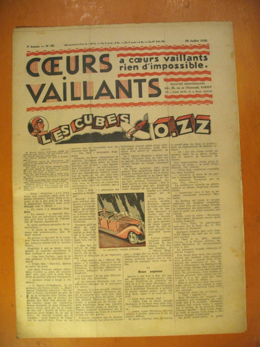 Coeurs vaillants du - 30,