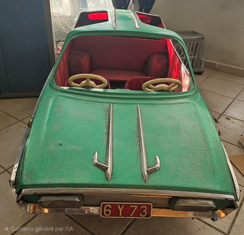 Sujet voiture manège - sujet/, de