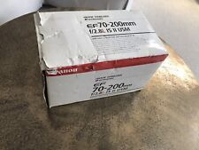⭐️⭐️CANON EF 70-200mm f/2.8 IS 2 USM  BOX ONLY NO LENS INCLUDED ?