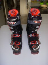 Skis Rossignol paraboliques 165 cm Pursuit 14 blancs avec fixations et bâtons 