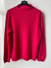 Pull 100% Cachemire T42 Accomode Japon Rouge Framboise quasi Neuf Superbe !