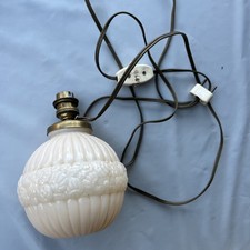 Pied de lampe en opaline Art Nouveau Art Deco Vase