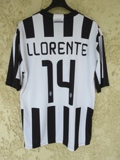 Maillot JUVENTUS TURIN LLORENTE n°14 maglia calcio JEEP home shirt XL