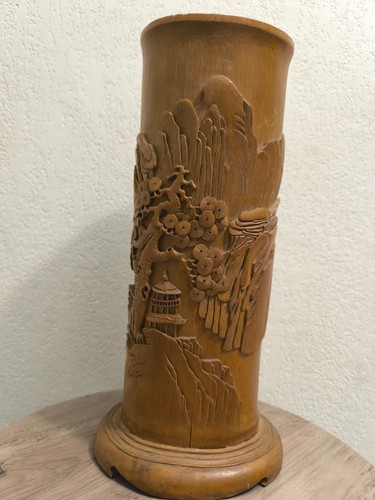 Pot pinceaux en - (bitong),