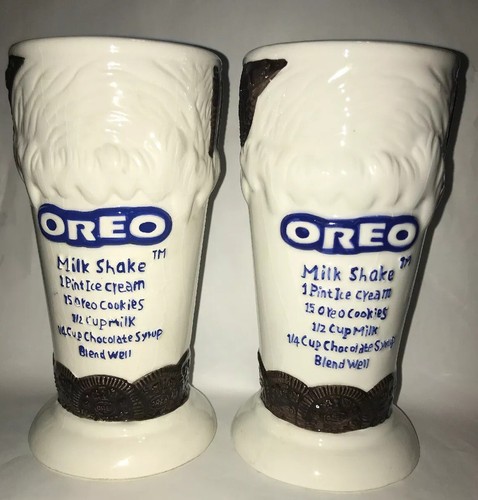 Ceramic oreo milkshake malt - ceramic,
