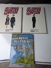 "L'homme qui marche" + "Quartier Lointain 1 & 2"- Première Édition Casterman VF