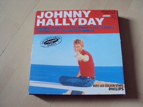 Johnny hallyday 5 titres - cd,