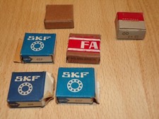 Lot de 6 roulements à billes ( 3 SKF , Hoffman et 2 FAG )