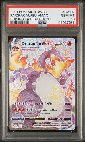 Carte pokémon dracaufeu - carte,