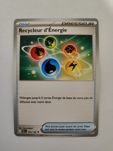 Pokemon card energy recycler - card,