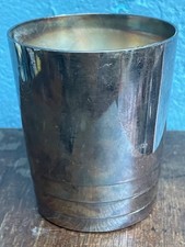 Gobelet métal argenté argent