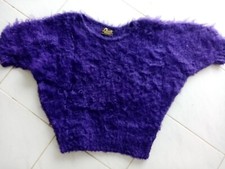 PULL  DE SOIREE MANCHE 3/4 A POILS LONGS  marque CHOLI COLLECTION