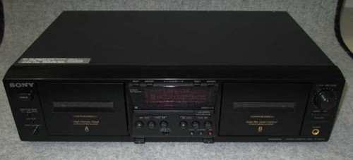 Sony we475 stereo double - tc-we475,