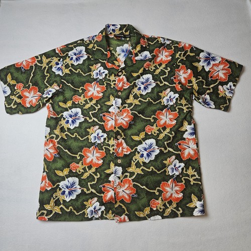Odo shirt men hawaiian xl - hawaiian,