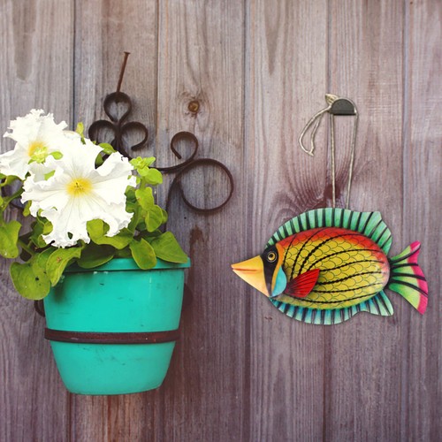 Décoration poisson en - décoration, de
