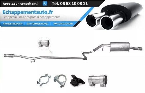 échappement peugeot 207 6 - Échappement,