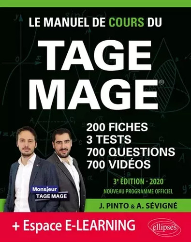 Manuel cours du tage - manuel,