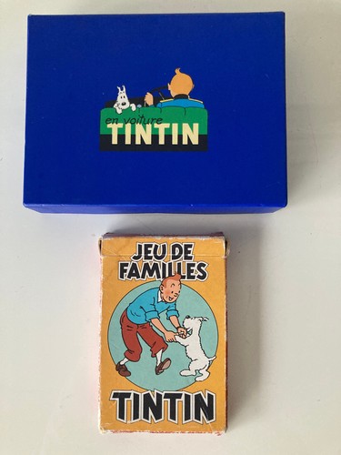 Jeux cartes tintin jeu 7 - jeux,