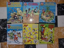 Lot de 6 BD Bande Dessinée Pif Hercule Sports d'hiver Campagne Chasseurs Trésors