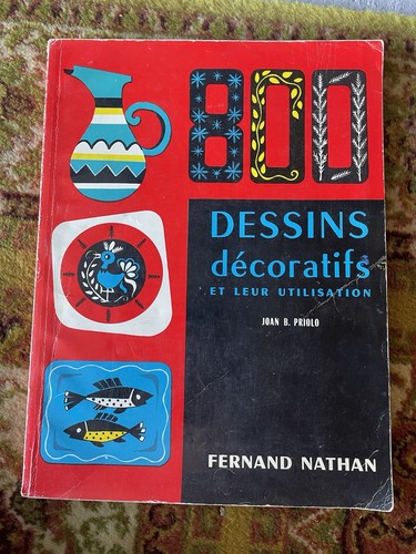 Livre 800 dessins décoratifs - livre,