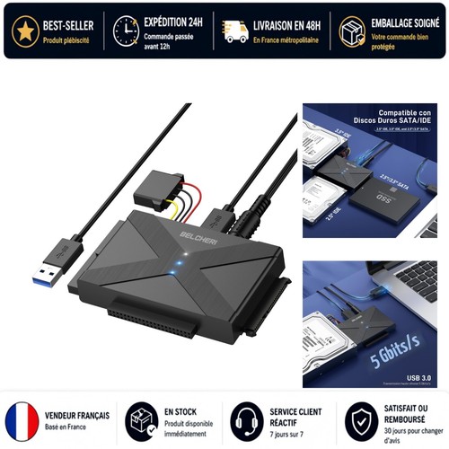 Adaptateur usb vers - adaptateur, 3.0