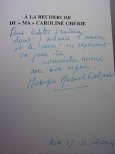 SUCCESSION LINO VENTURA / A LA RECHERCHE DE MA CAROLINE CHERIE  Monique Moerdès 