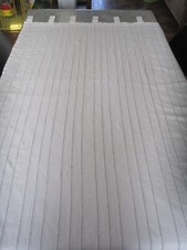 1 Rideau en coton  ajouré 230cm x 138 cm