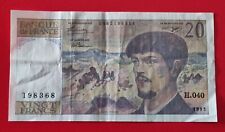 Billet 20 Francs DEBUSSY 1993