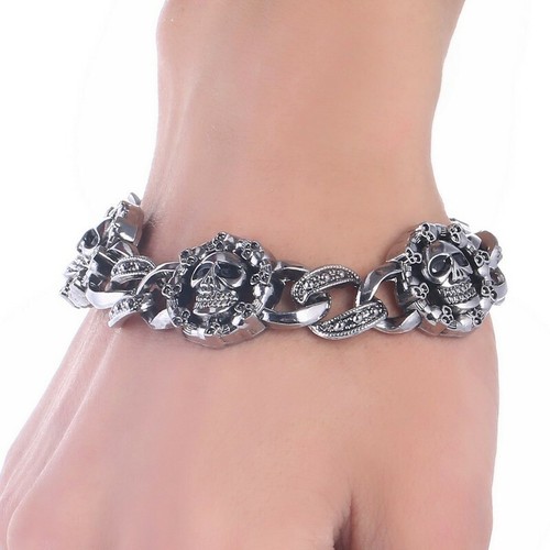 Gourmette bracelet acier 316 - bracelet,
