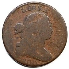 1800 S-210 R-5+ Draped Bust