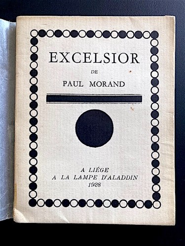 Paul morand excelsior - -,